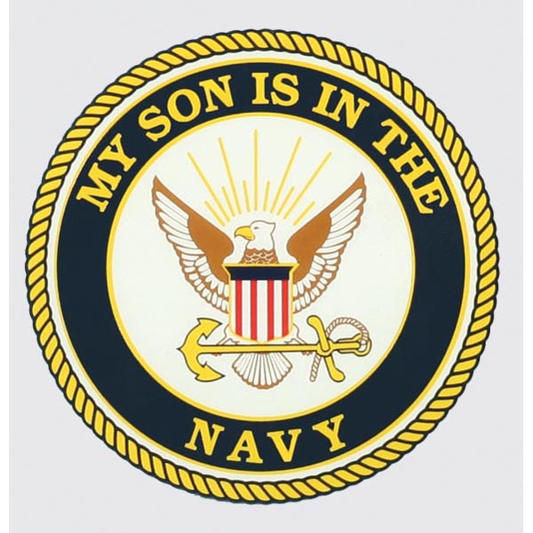 Decal-My son Navy